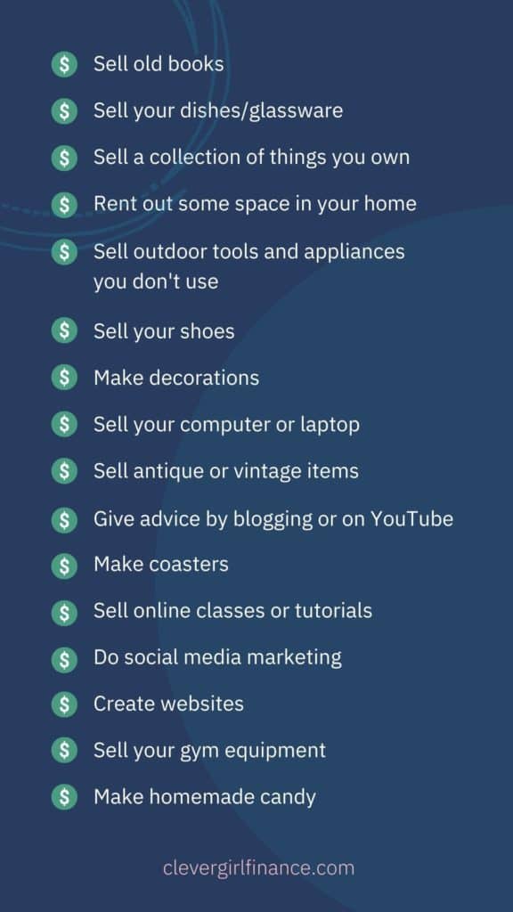 Things to sell to make money